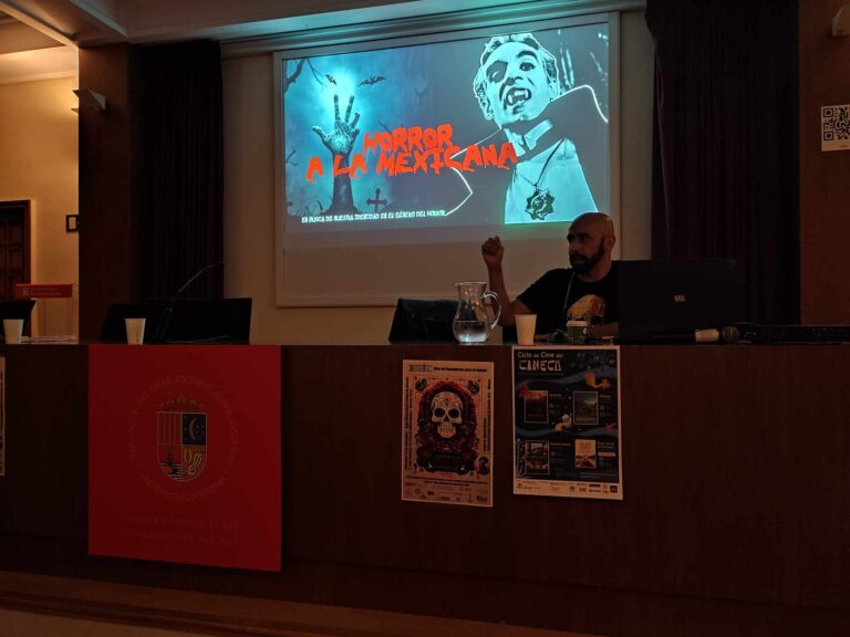 El cineasta Guanajuatense Russel Álvarez presentó su conferencia “Horror a la Mexicana” en España